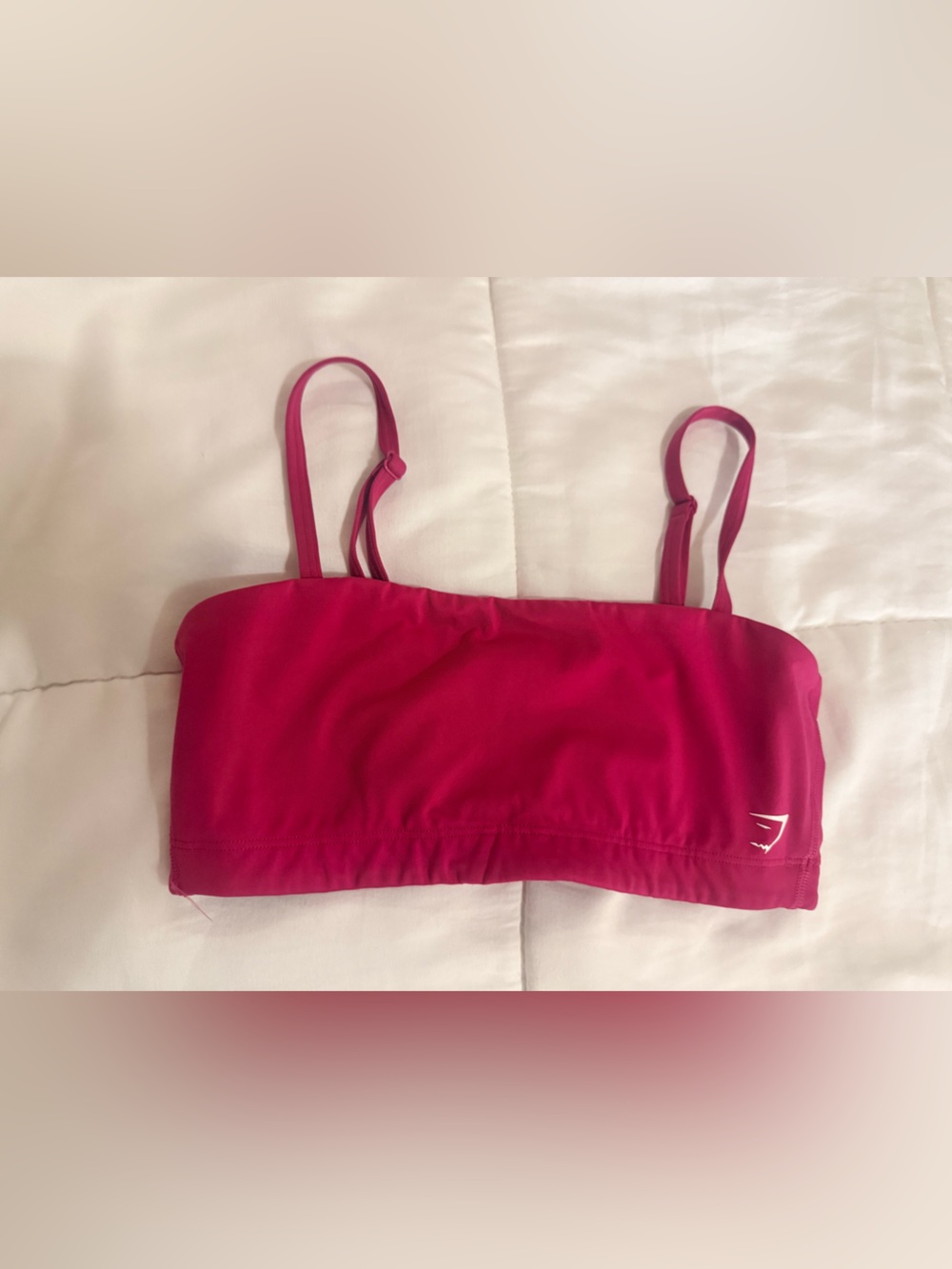 Gymshark bandeau sports bra M